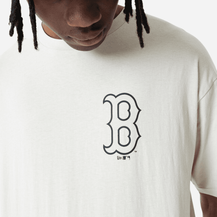 New Era Boston Red Sox Graphic Tee White - Hympala Store 