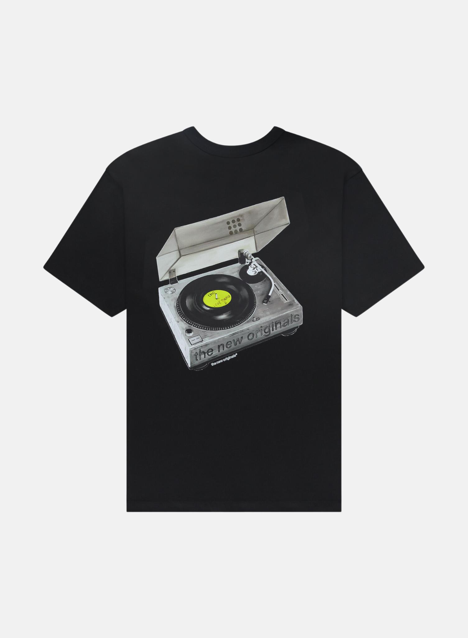 Turntable Tee Black