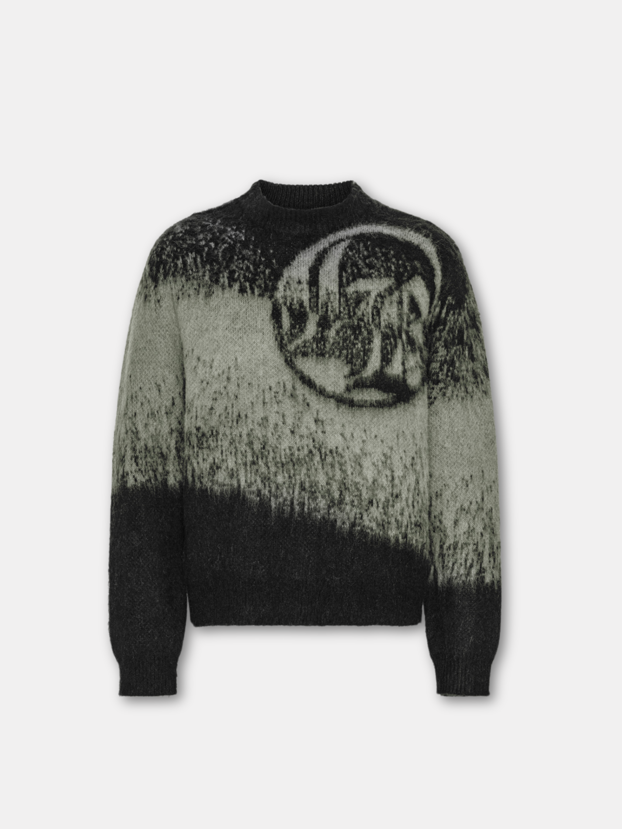 Mohair Sweat Black/Grey