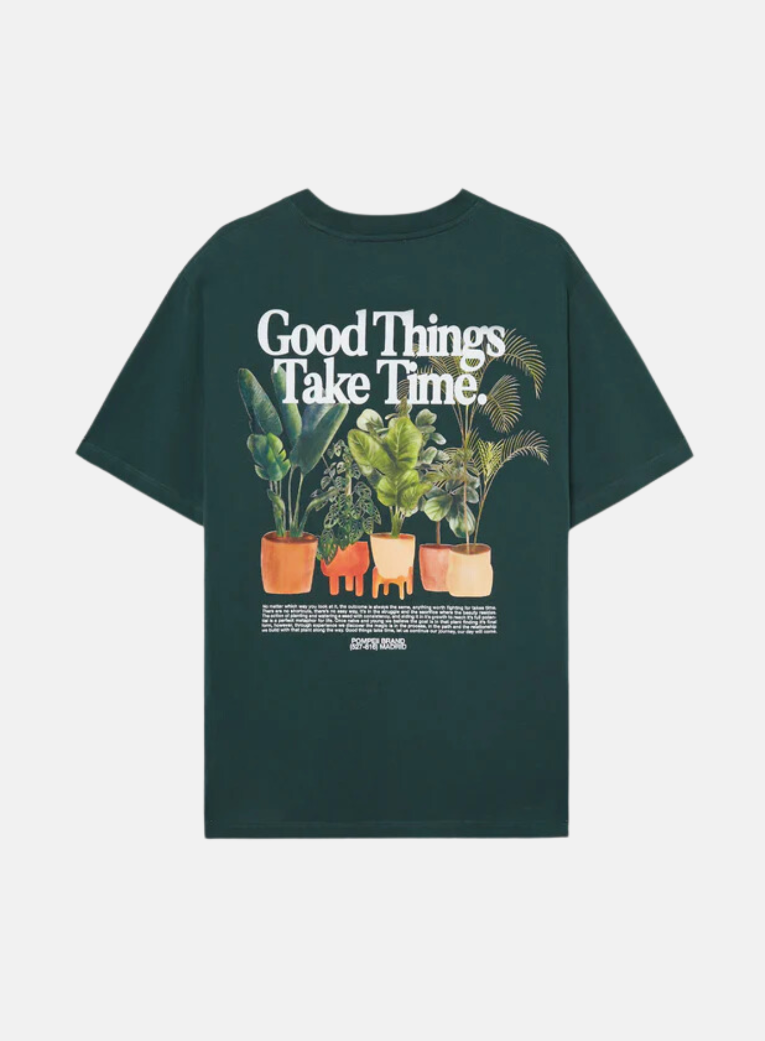 Good Things Tee Emerald