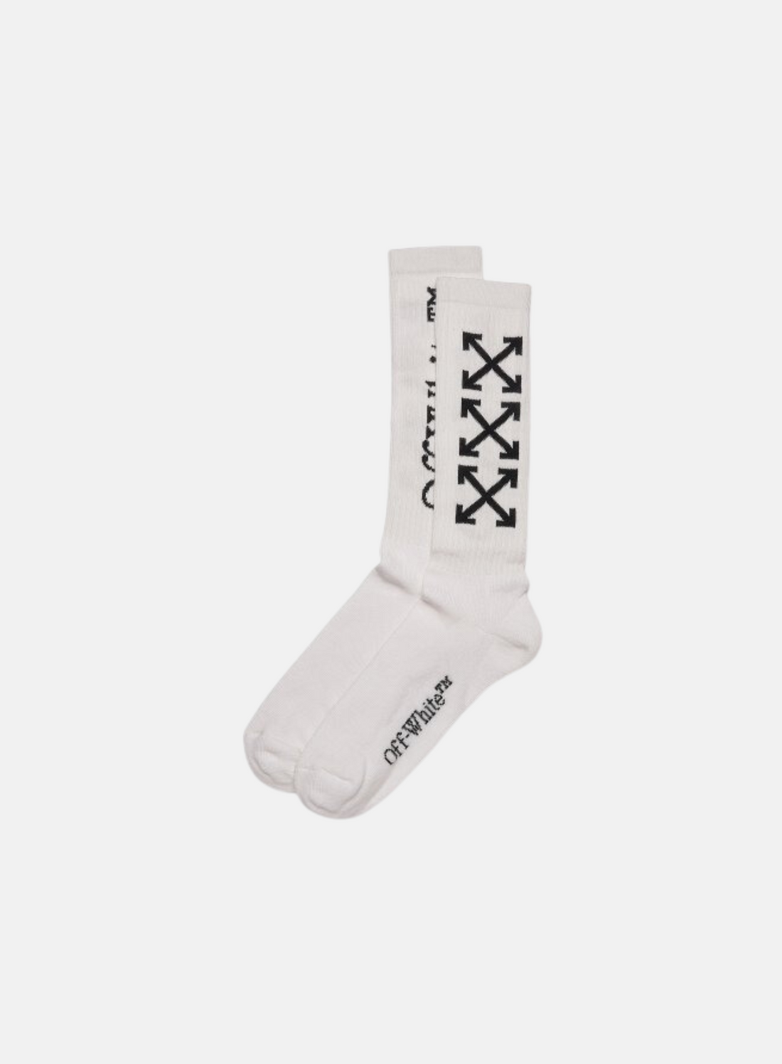 Off-White OFF-WHITE Arrows Graphic Socks White - Hympala Store 
