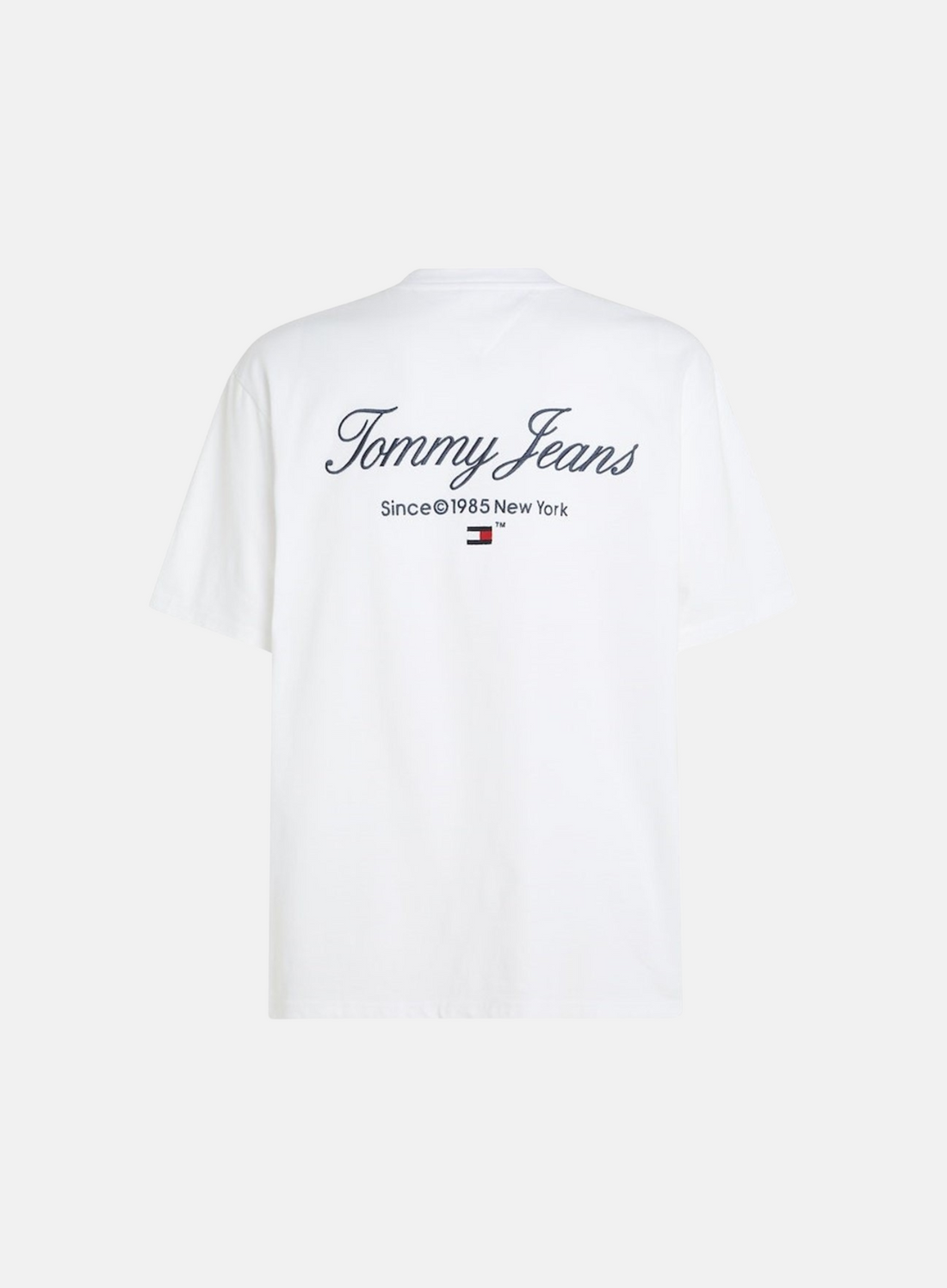 Tommy Jeans Classic Oversized Serif Tee White - Hympala Store 