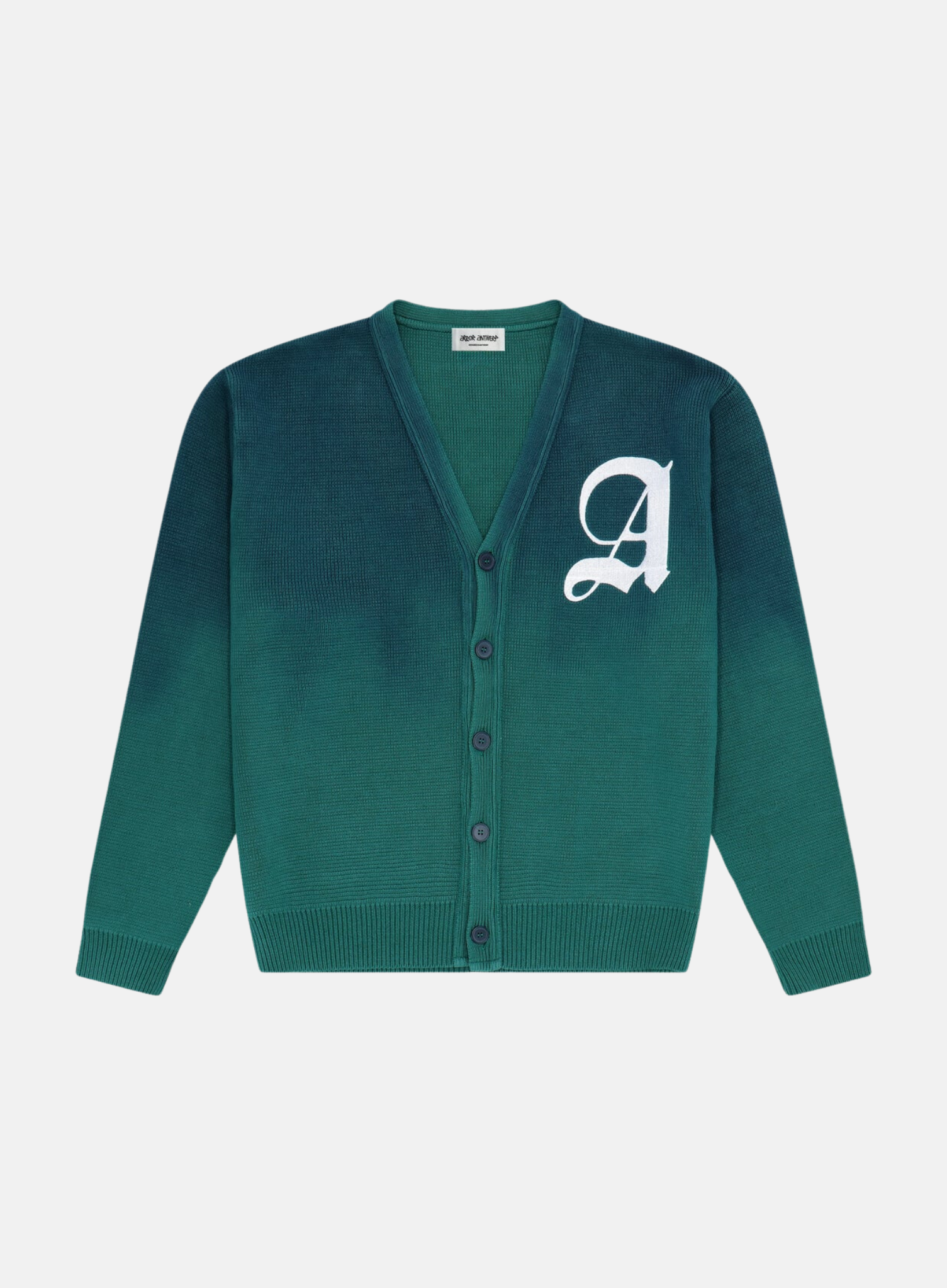 Gradient Cardigan Green/Blue