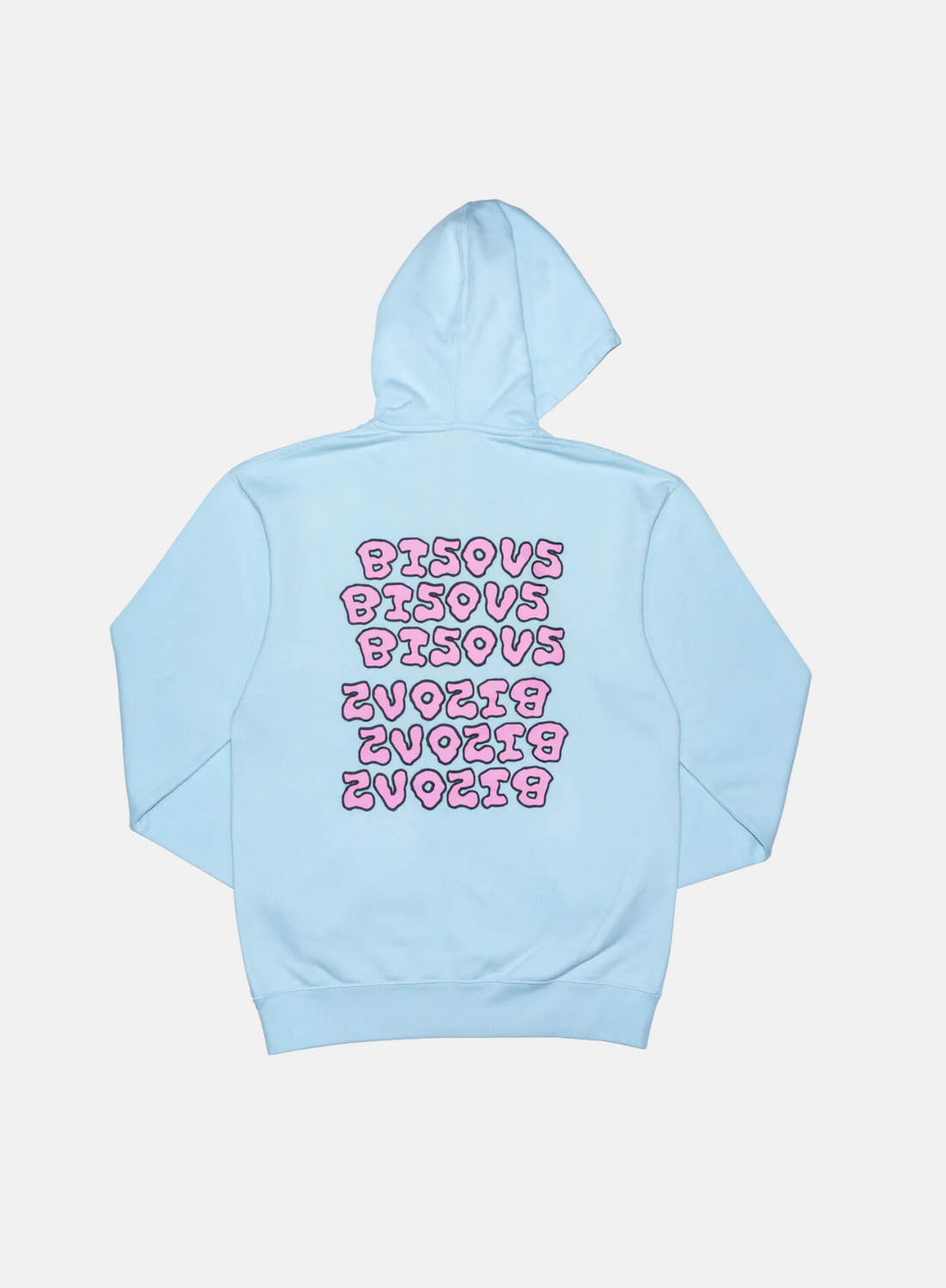 BISOUS SKATEBOARDS Slime Hoodie Cool Blue - Hympala Store 