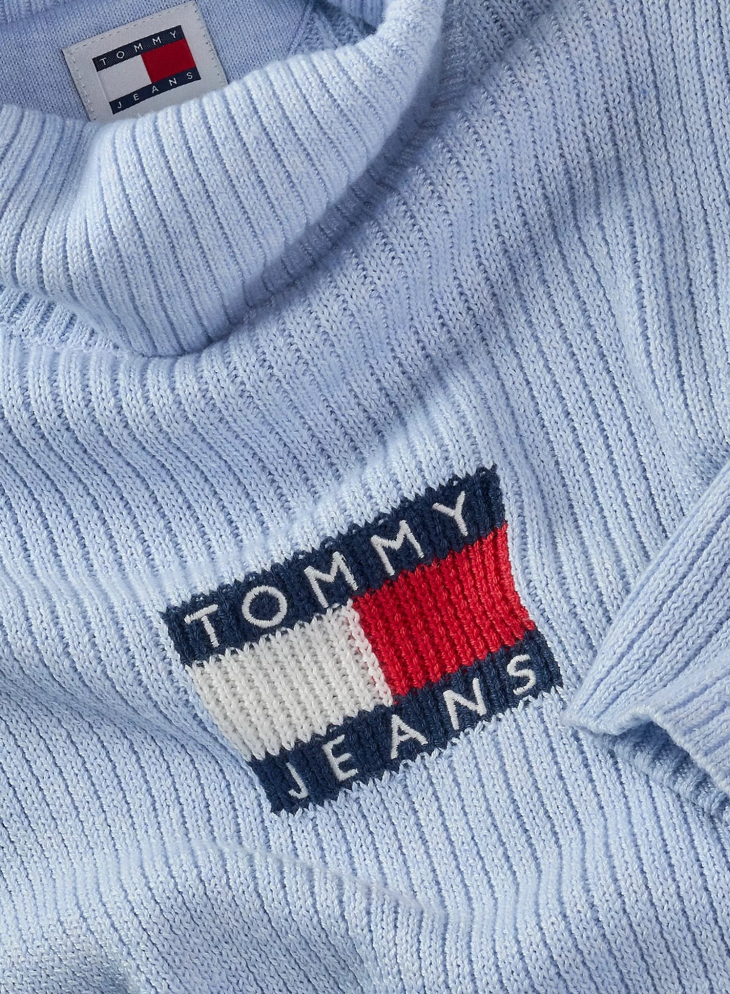 TJW Turtleneck Flag Sweater