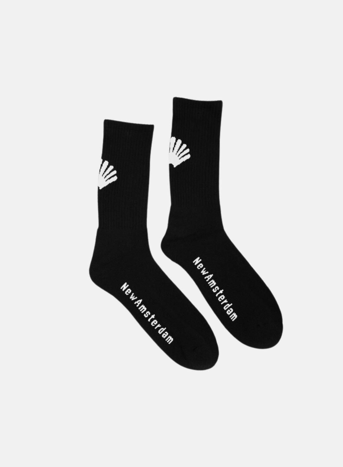 New Amsterdam Surf Association Logo Socks Black - Hympala Store 