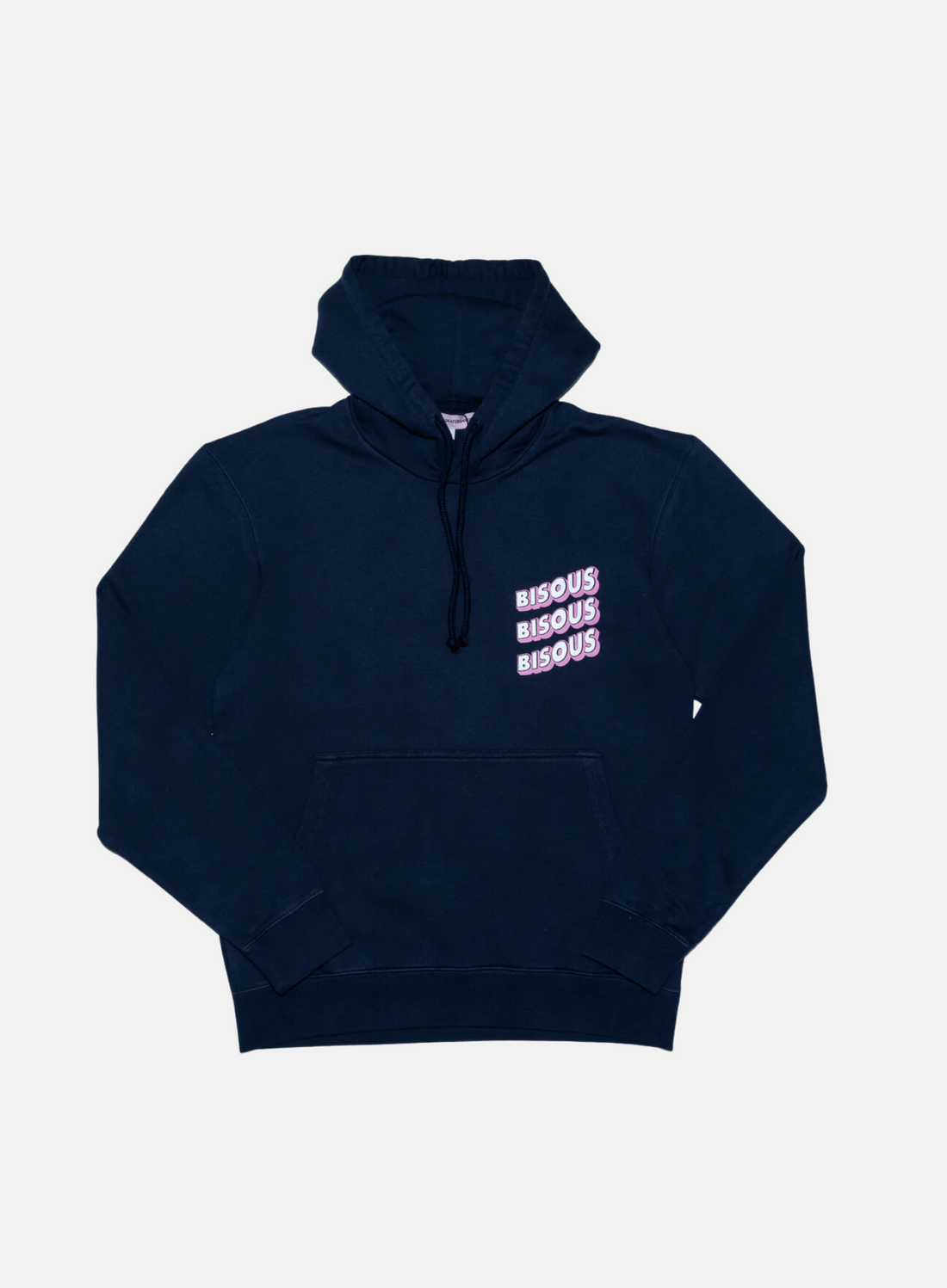 BISOUS SKATEBOARDS Sonics Hoodie Navy - Hympala Store 