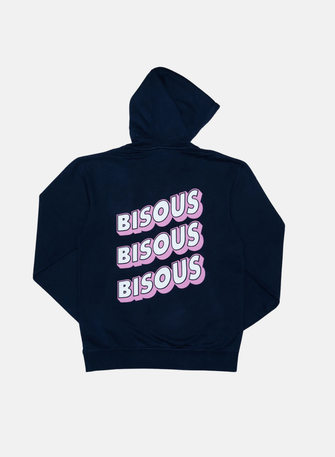 BISOUS SKATEBOARDS Sonics Hoodie Navy - Hympala Store 