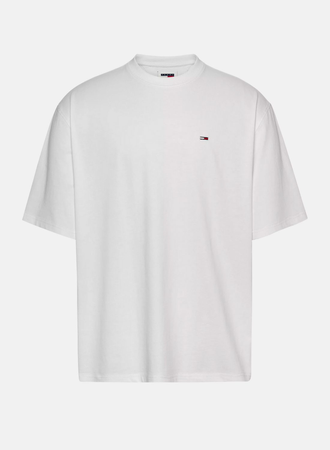 Tommy Jeans Classic Oversized Solid Tee White - Hympala Store 
