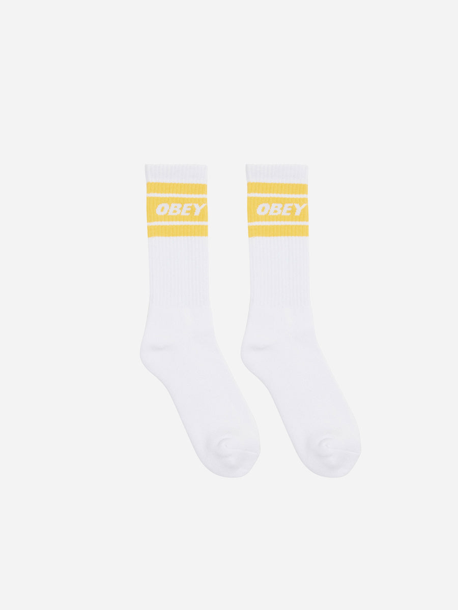 Cooper II Socks White/Yellow