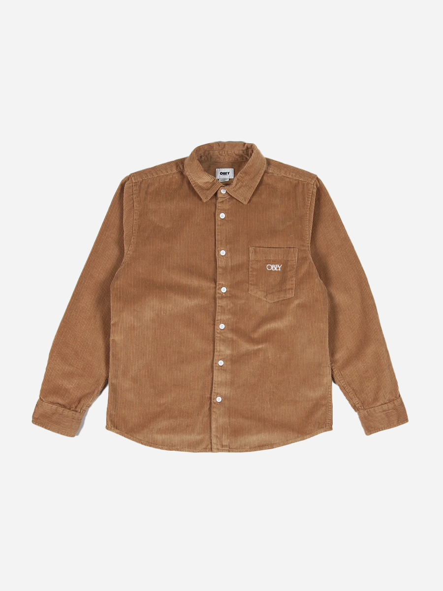 Julian Woven Shirt Brown