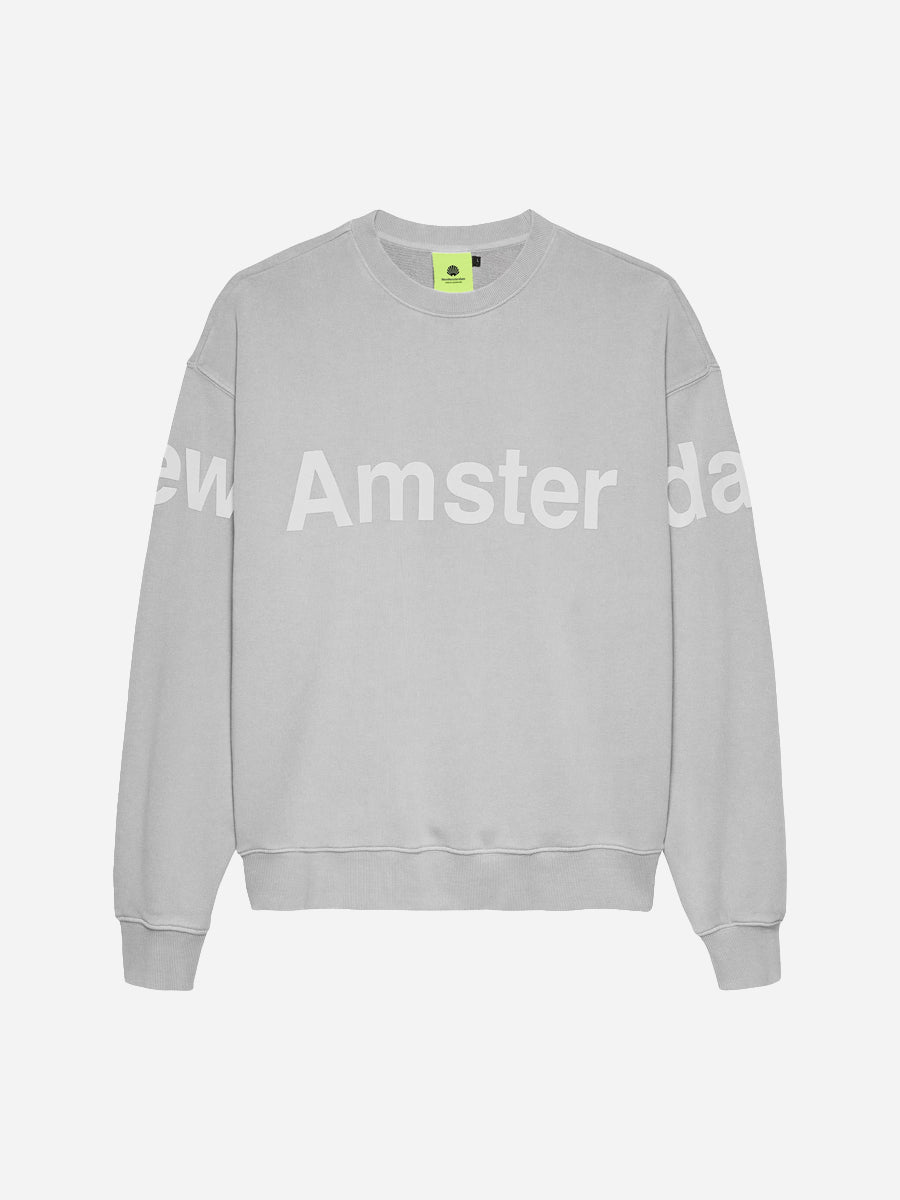 Line Crewneck Sweater Ash