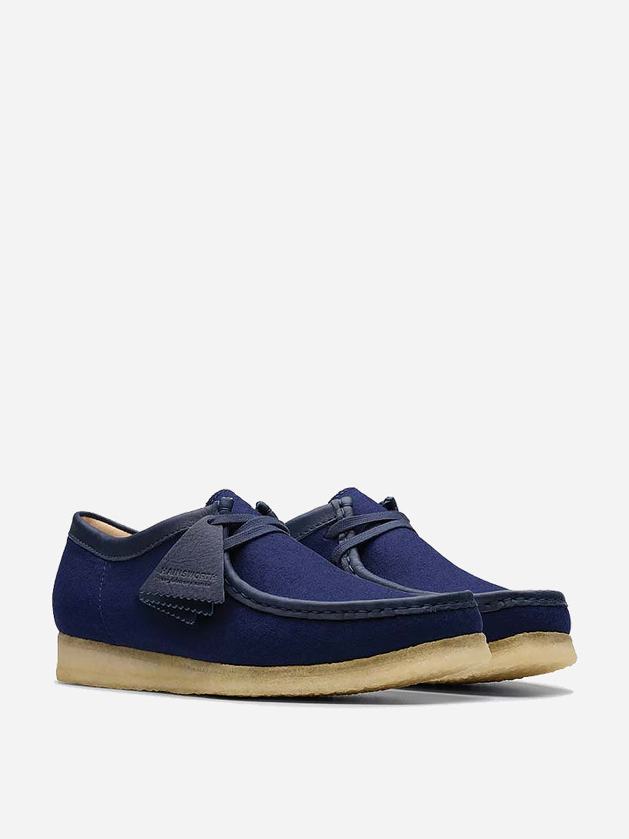 Wallabee Navy Wool