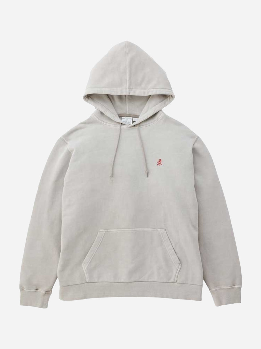 One Point Hooded Sweatshirt Oatmeal Pigment