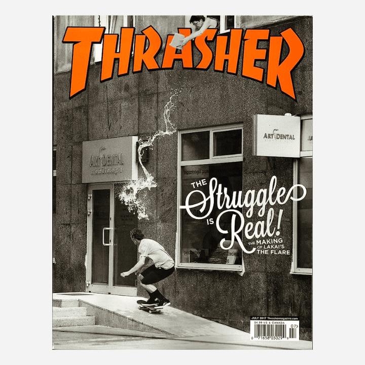 Books Thrasher Magazine July 2017 - Hympala Store 
