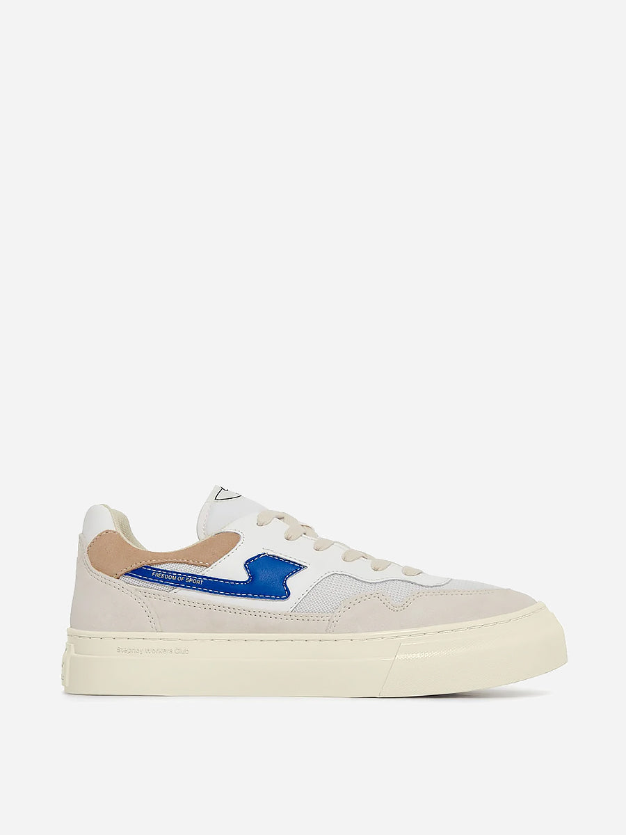 Pearl S-Strike Suede Mix Ecru/Blue