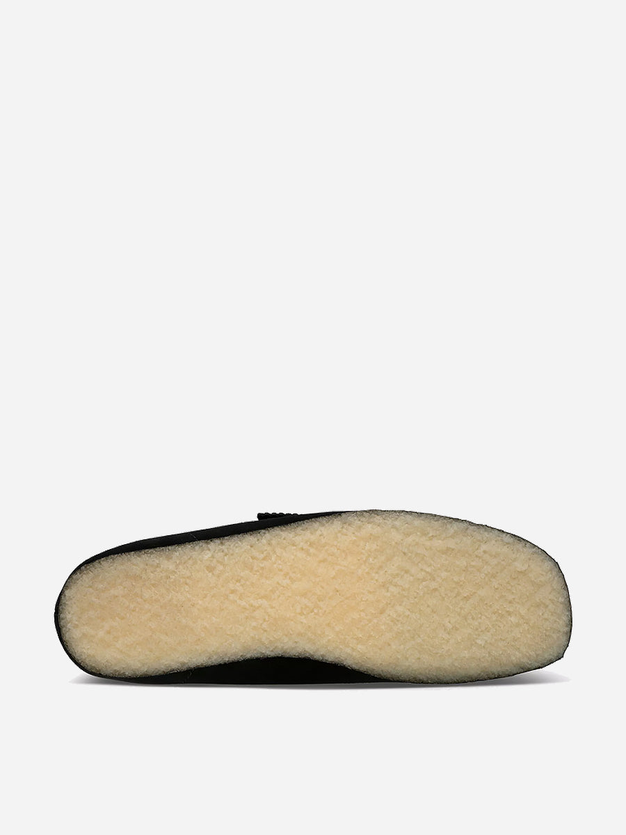 Wallabee Black Suede