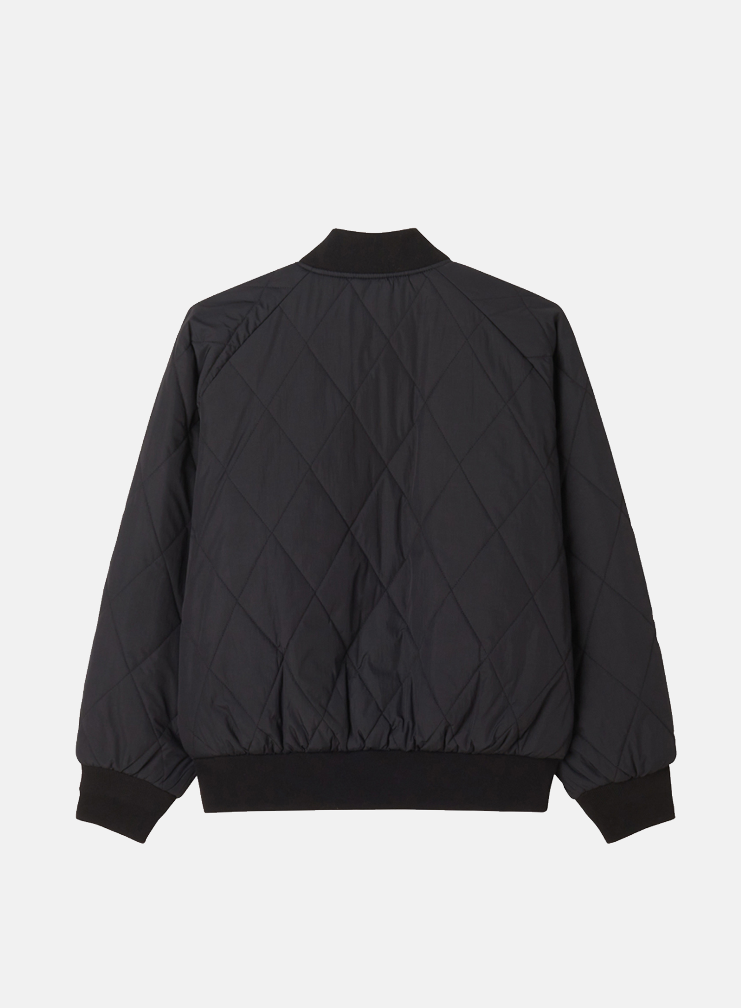 OBEY Lizet Quilted Bomber Black - Hympala Store 