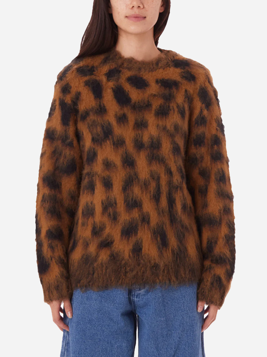 Dottie Crew Sweater Brown