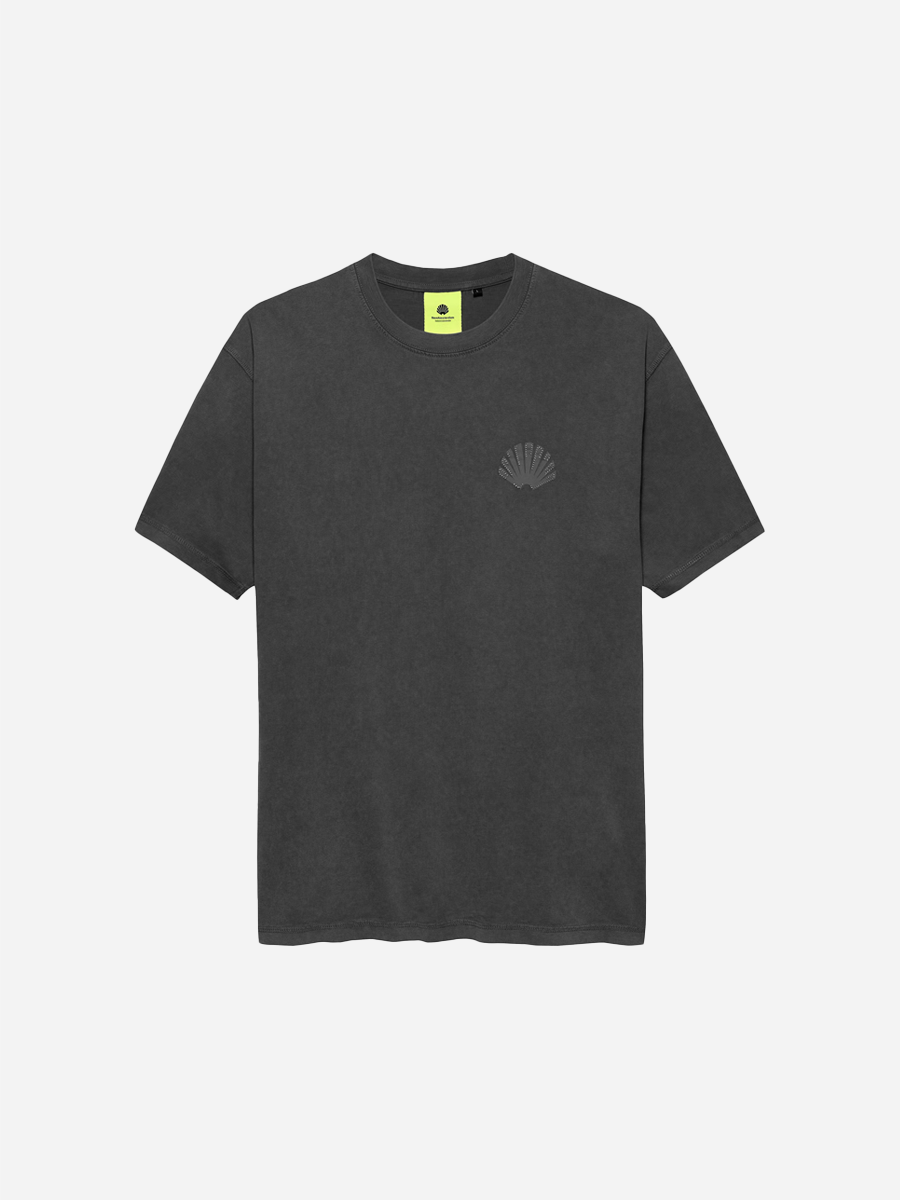 Logo Tee Washed Embro Black