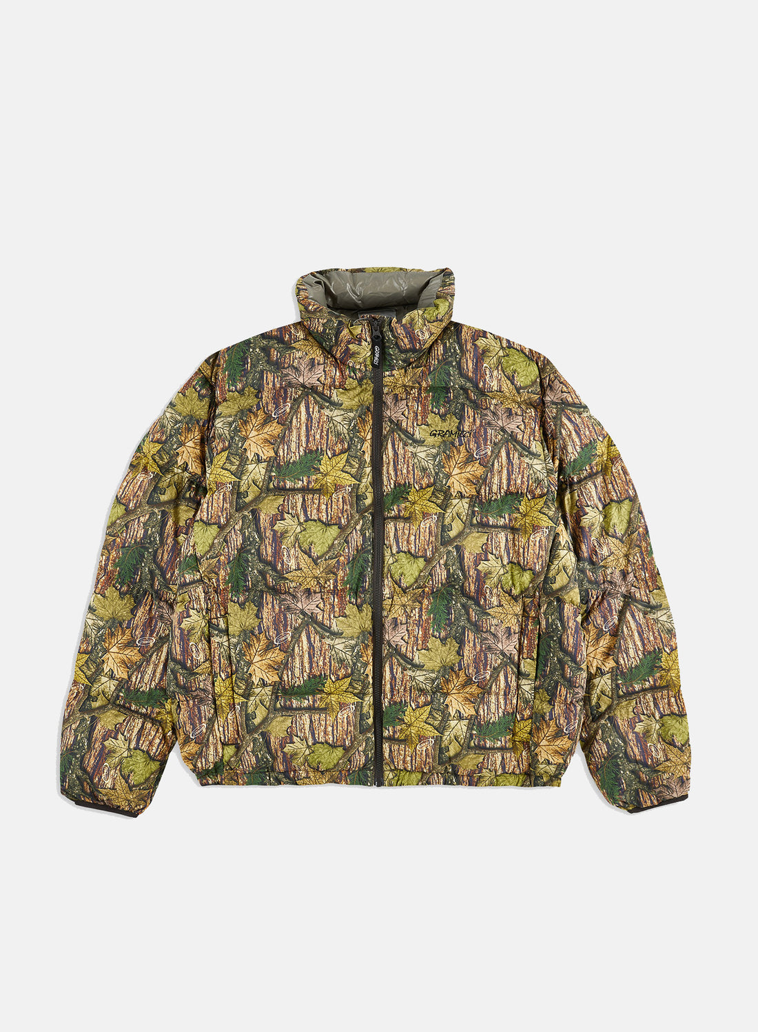 Gramicci Down Puffer Jacket Leaf Camo - Hympala Store 