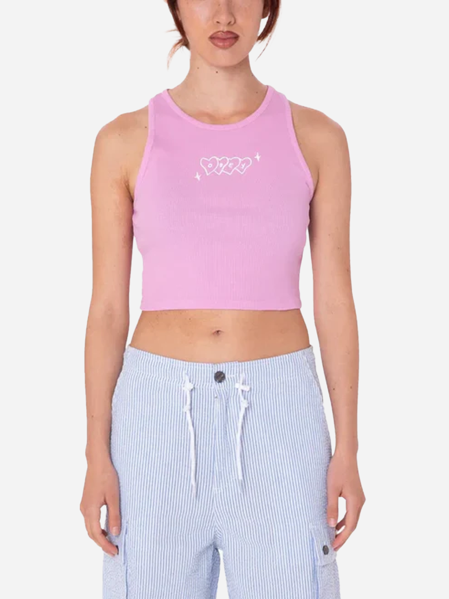 Hearts Top Pink