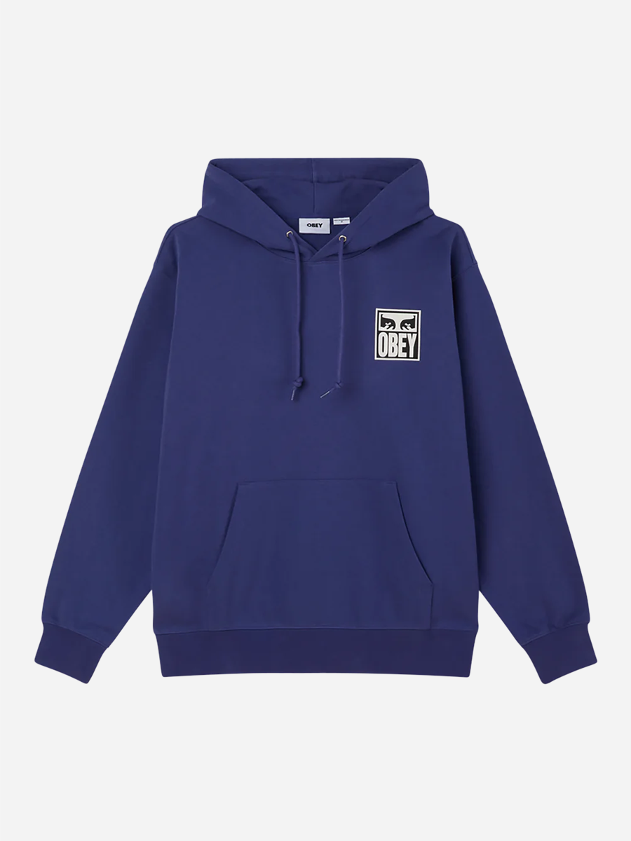 Eyes Icon Hoodie Purple