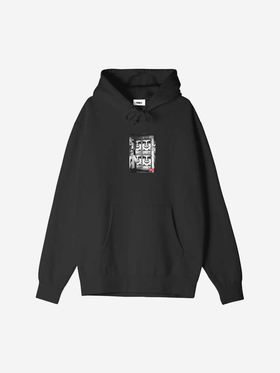 Icon Photo Hoodie Black