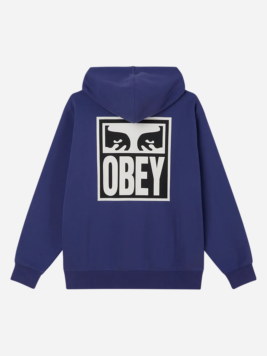 Eyes Icon Hoodie Purple