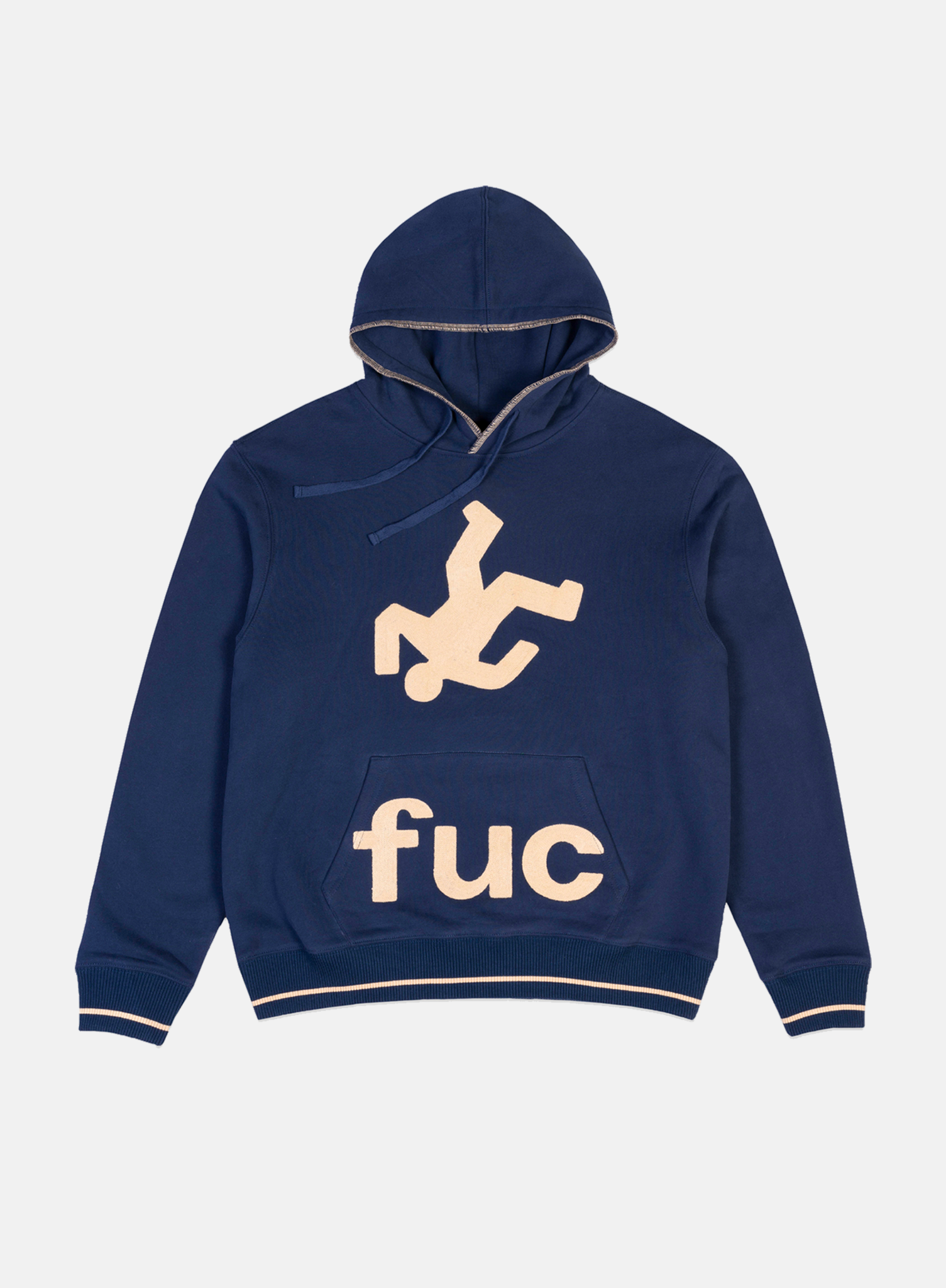 FUC WGAF Hoodie Navy - Hympala Store 