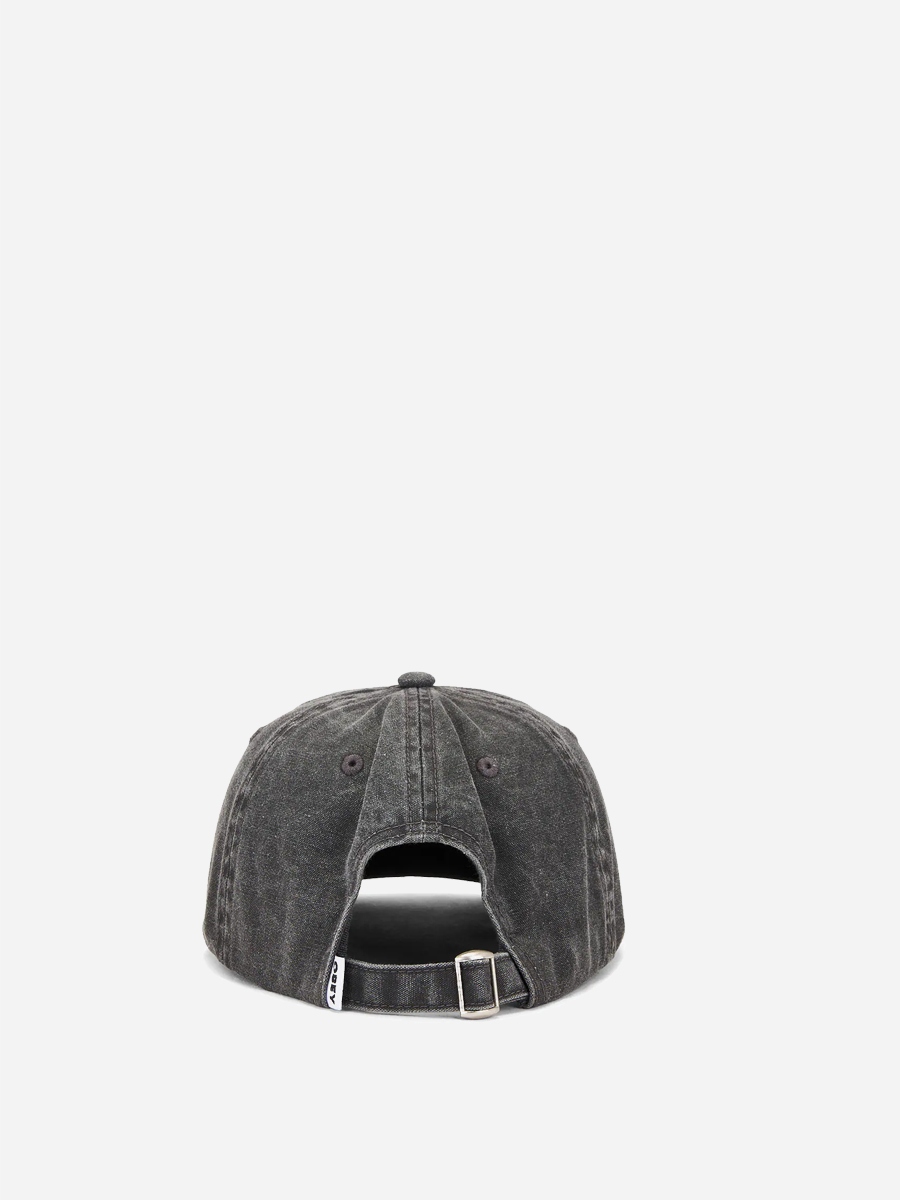 6-Panel Strapback Pigment Black