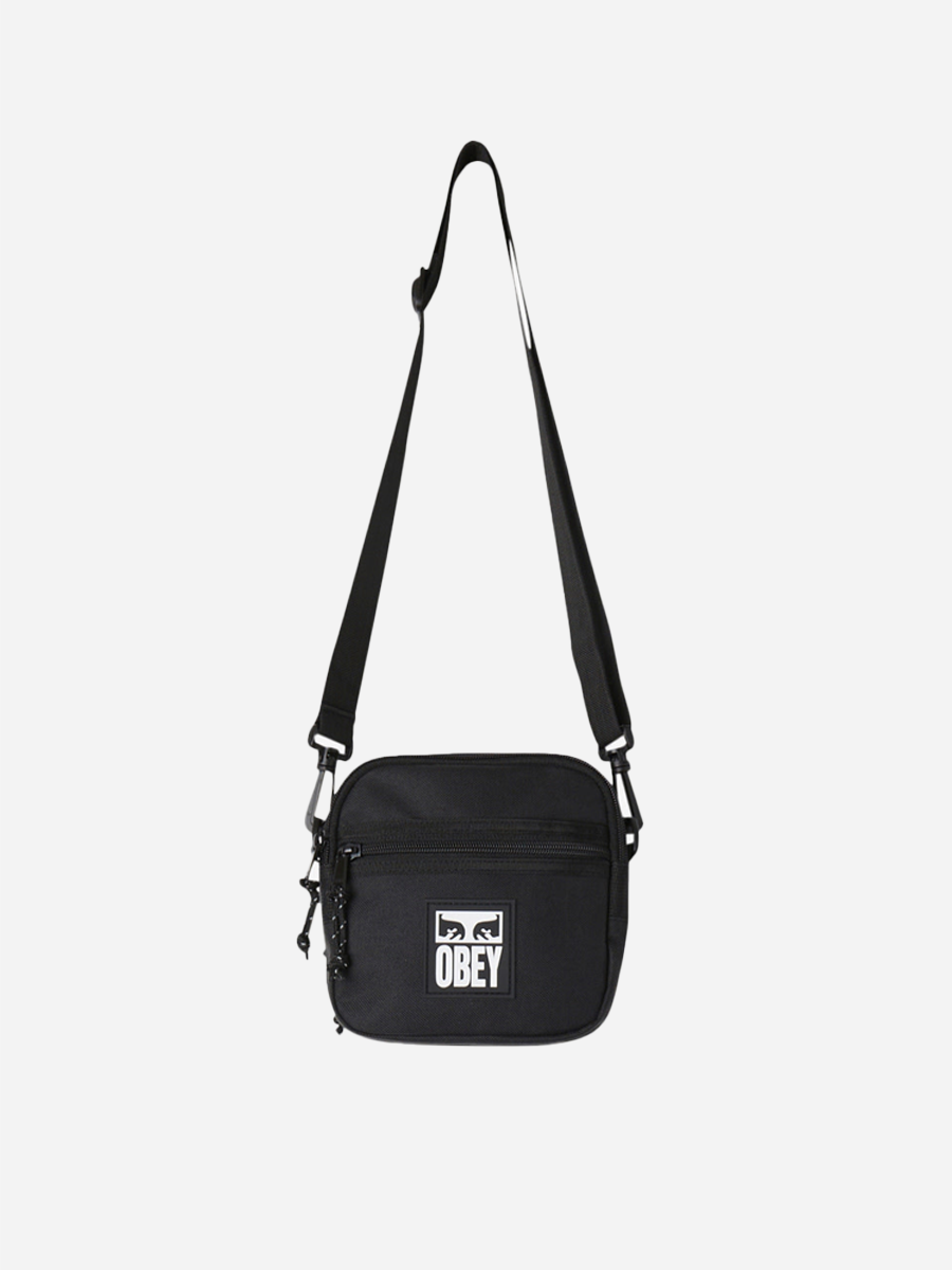 Obey Small Messenger Bag Black