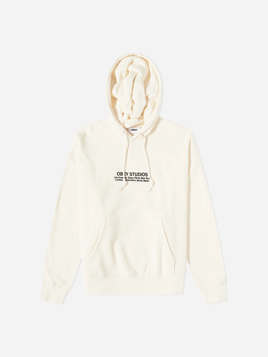 Obey Studios Hoodie Natural