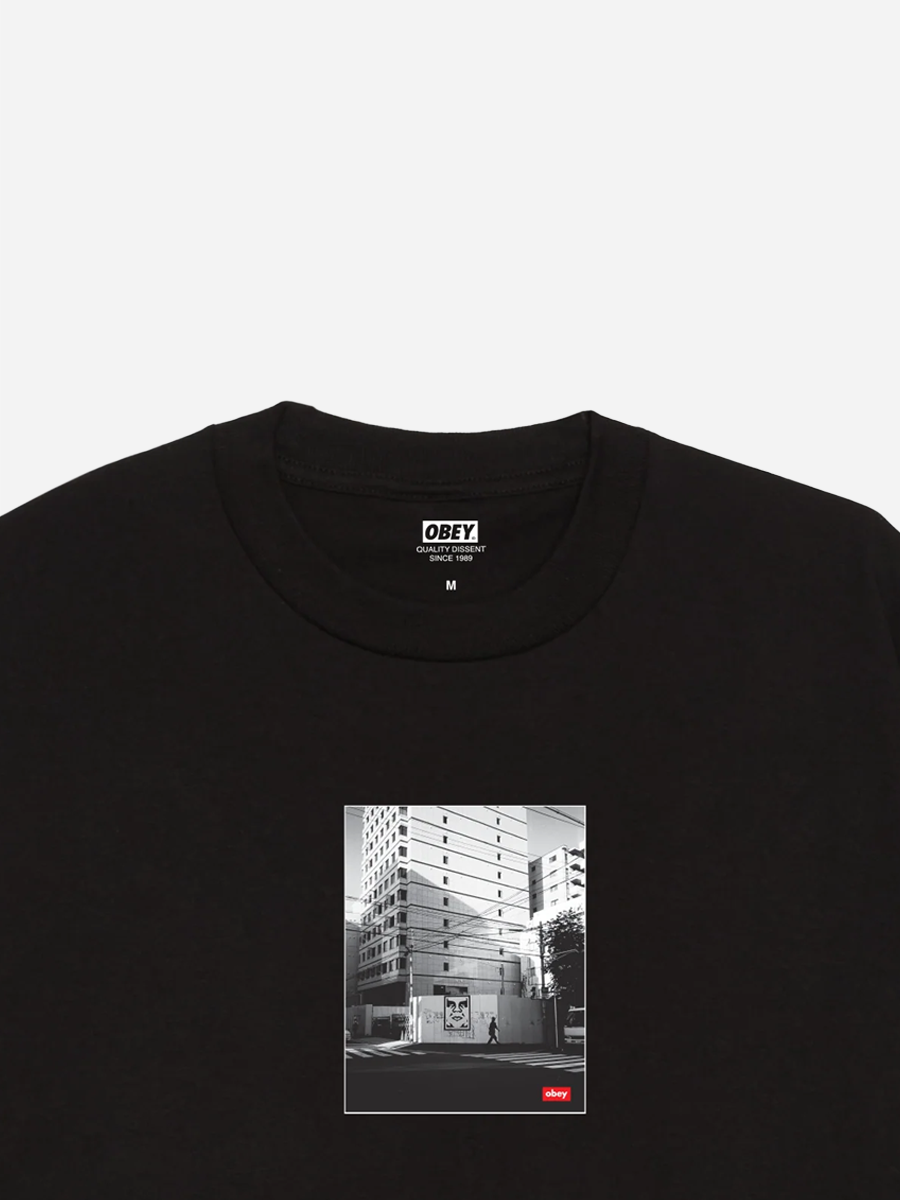 Osaka Photo Tee Black