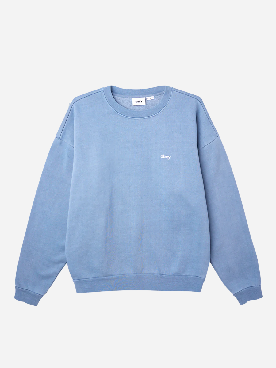 Lowercase Pigment Crewneck Light Blue