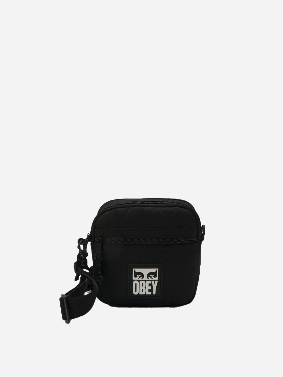 Obey Small Messenger Bag Black